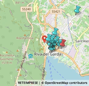 Mappa Via Lavino, 38066 Riva del Garda TN, Italia (0.52077)