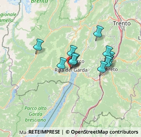 Mappa Via Monte Englo, 38066 Riva del Garda TN, Italia (9.78083)