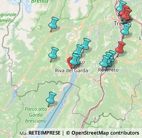 Mappa Via Monte Englo, 38066 Riva del Garda TN, Italia (18.23421)