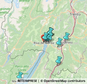 Mappa Via Lavino, 38066 Riva del Garda TN, Italia (9.00455)