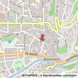 Mappa Via Gerolamo Tartarotti, 8, 38068 Rovereto, Trento (Trentino-Alto Adige)