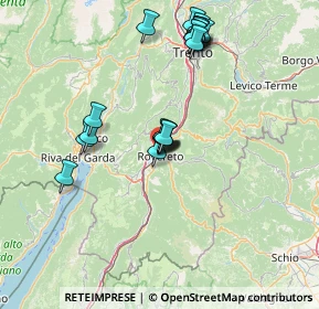 Mappa Via Mercerie, 38068 Rovereto TN, Italia (13.768)