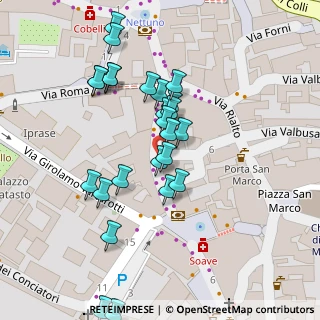 Mappa Via Mercerie, 38068 Rovereto TN, Italia (0.04615)