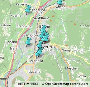 Mappa Via Mercerie, 38068 Rovereto TN, Italia (1.19455)