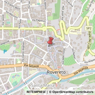 Mappa Via Mercerie, 26, 38068 Rovereto, Trento (Trentino-Alto Adige)