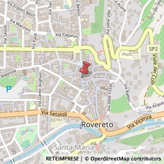 Mappa Via Mercerie, 30, 38068 Rovereto TN, Italia, 38068 Rovereto, Trento (Trentino-Alto Adige)