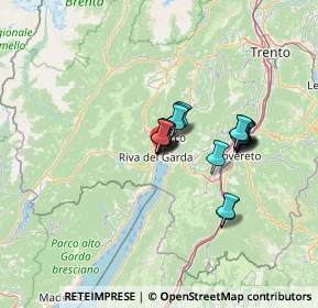 Mappa Viale Storch, 38066 Riva del Garda TN, Italia (9.28278)