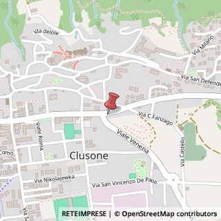 Mappa Viale G. Gusmini, 42-44, 24023 Clusone, Bergamo (Lombardia)