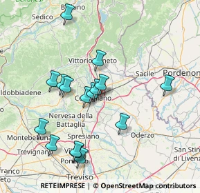 Mappa Via Venezia, 31020 San Vendemiano TV, Italia (14.59063)