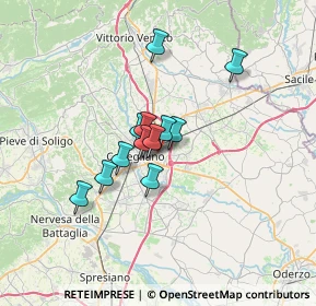 Mappa Via Venezia, 31020 San Vendemiano TV, Italia (4.22615)