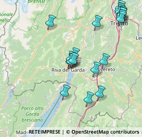 Mappa Via Maso Belli, 38066 Riva del Garda TN, Italia (17.522)