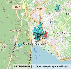 Mappa Viale Giuseppe Canella, 38066 Riva del Garda TN, Italia (0.38769)