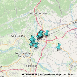 Mappa Viale Ferruccio Benini, 31015 Conegliano TV, Italia (3.13818)