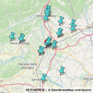 Mappa Viale Ferruccio Benini, 31015 Conegliano TV, Italia (7.697)