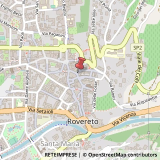 Mappa Via Rialto, 44, 38068 Rovereto, Trento (Trentino-Alto Adige)