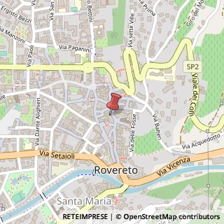 Mappa Via Rialto, 73, 38068 Rovereto, Trento (Trentino-Alto Adige)