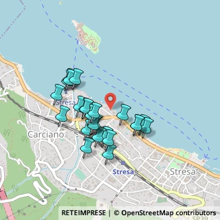 Mappa Via Gilberto Borromeo, 28838 Stresa VB, Italia (0.376)
