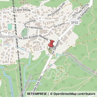 Mappa Via Sangiano, 20, 21014 Laveno-Mombello, Varese (Lombardia)