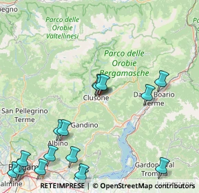 Mappa Via Vittorio Veneto, 24023 Clusone BG, Italia (22.19688)