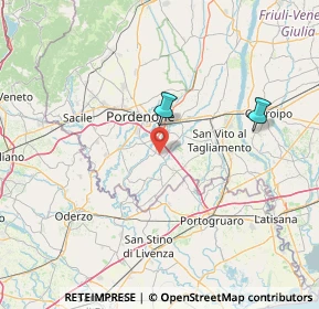 Mappa Via dei Frassini, 33082 Azzano Decimo PN, Italia (54.95357)