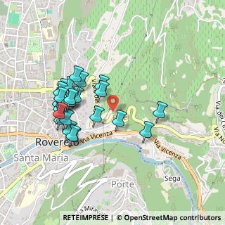 Mappa Viale dei Colli, 38068 Rovereto TN, Italia (0.42593)