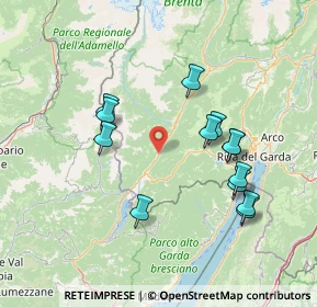Mappa 38083 Borgo Chiese TN, Italia (14.31462)