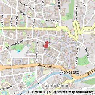 Mappa Via Giosuè Carducci, 13, 38068 Rovereto, Trento (Trentino-Alto Adige)
