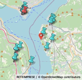 Mappa Via Brughieretta, 21038 Leggiuno VA, Italia (4.721)