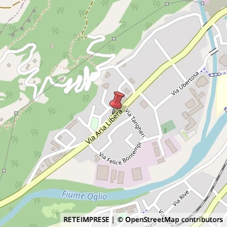 Mappa Via Aria Libera, 121, 25047 Darfo Boario Terme, Brescia (Lombardia)