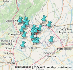 Mappa Via Giovanni Paolo I, 33070 Brugnera PN, Italia (10.38833)