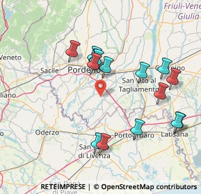 Mappa Via Pradat Candie, 33082 Azzano Decimo PN, Italia (15.17)