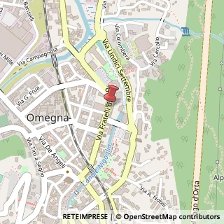 Mappa Via Fratelli di Dio, 91, 28887 Omegna, Verbano-Cusio-Ossola (Piemonte)