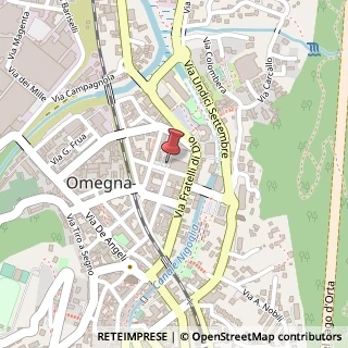 Mappa Piazza Nobili de Toma, 9, 28887 Omegna, Verbano-Cusio-Ossola (Piemonte)