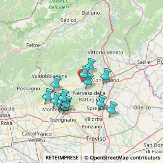 Mappa Zona Industriale, 31053 Pieve di Soligo TV, Italia (12.31714)