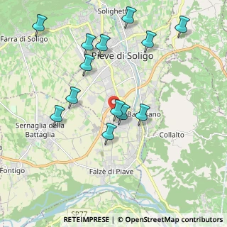Mappa Zona Industriale, 31053 Pieve di Soligo TV, Italia (2.07231)