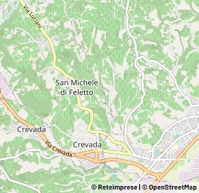 Mappa Strada delle Caneve, 31020 Conegliano TV, Italia (0.72917)