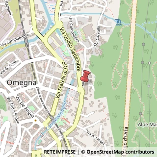 Mappa Via Carcallo, 12, 28887 Omegna, Verbano-Cusio-Ossola (Piemonte)