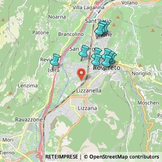 Mappa 38060 Rovereto TN, Italia (1.62455)