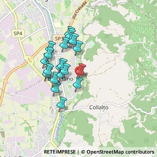Mappa Via Fleming, 31053 Pieve di Soligo TV, Italia (0.7525)