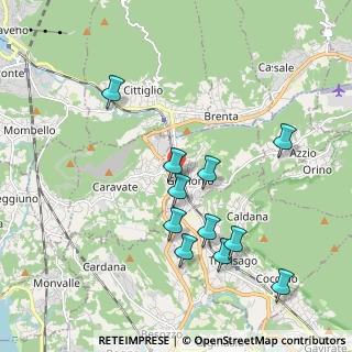 Mappa Via Cav. Ing. F. Rosaspina, 21036 Gemonio VA, Italia (1.93364)