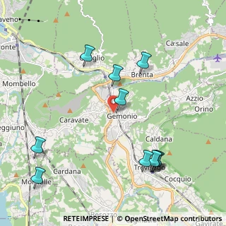 Mappa Via Rosaspina, 21036 Gemonio VA, Italia (2.34)
