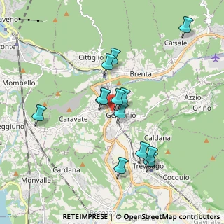 Mappa Via Rosaspina, 21036 Gemonio VA, Italia (1.66231)