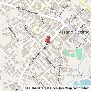 Mappa Viale XXV Aprile, 42, 33082 Azzano Decimo, Pordenone (Friuli-Venezia Giulia)
