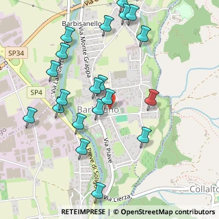 Mappa Via Cimitero, 31053 Pieve di Soligo TV, Italia (0.561)