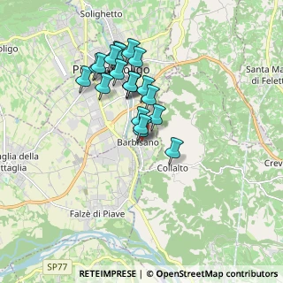 Mappa Via Cimitero, 31053 Pieve di Soligo TV, Italia (1.4915)