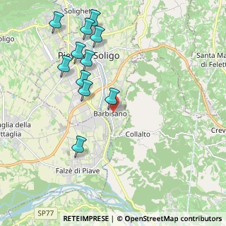 Mappa Via Cimitero, 31053 Pieve di Soligo TV, Italia (2.18727)
