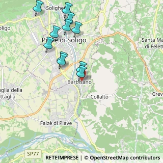 Mappa Via Cimitero, 31053 Pieve di Soligo TV, Italia (2.11091)