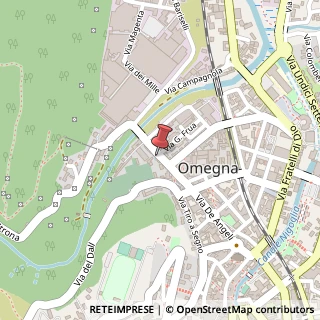 Mappa Via de Angeli, 99, 28887 Omegna, Verbano-Cusio-Ossola (Piemonte)