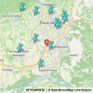 Mappa Via Quartier del Piave, 31053 Pieve di Soligo TV, Italia (2.31909)