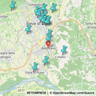 Mappa Via Giuseppe Tartini, 31053 Pieve di Soligo TV, Italia (2.29412)
